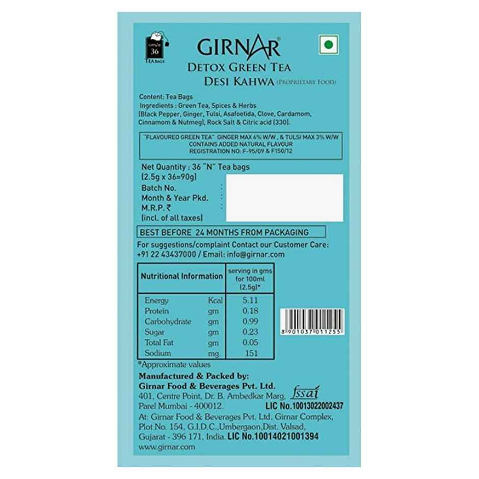 Girnar Detox Desi Kahwa Green Tea