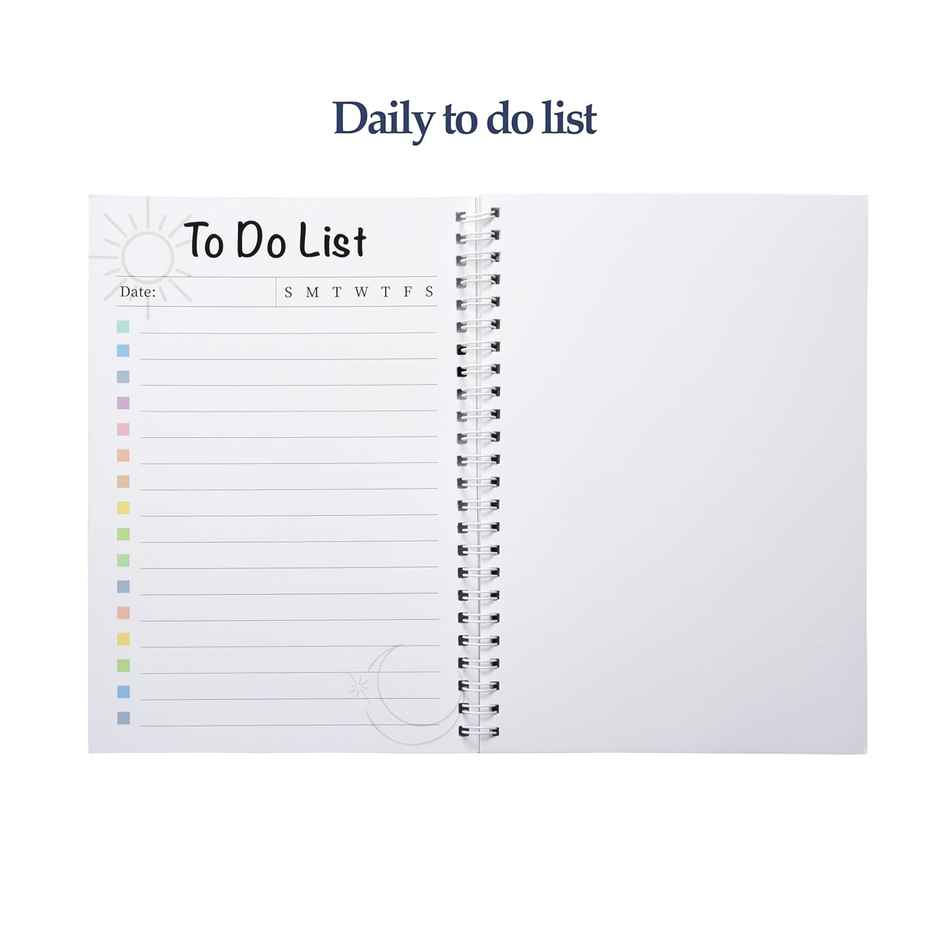 Papboo Do Your Thing, A5 Re-Writeable Notebook | Unruled | 36 Pages, 21 x 15 cm | Reusable Notebook
