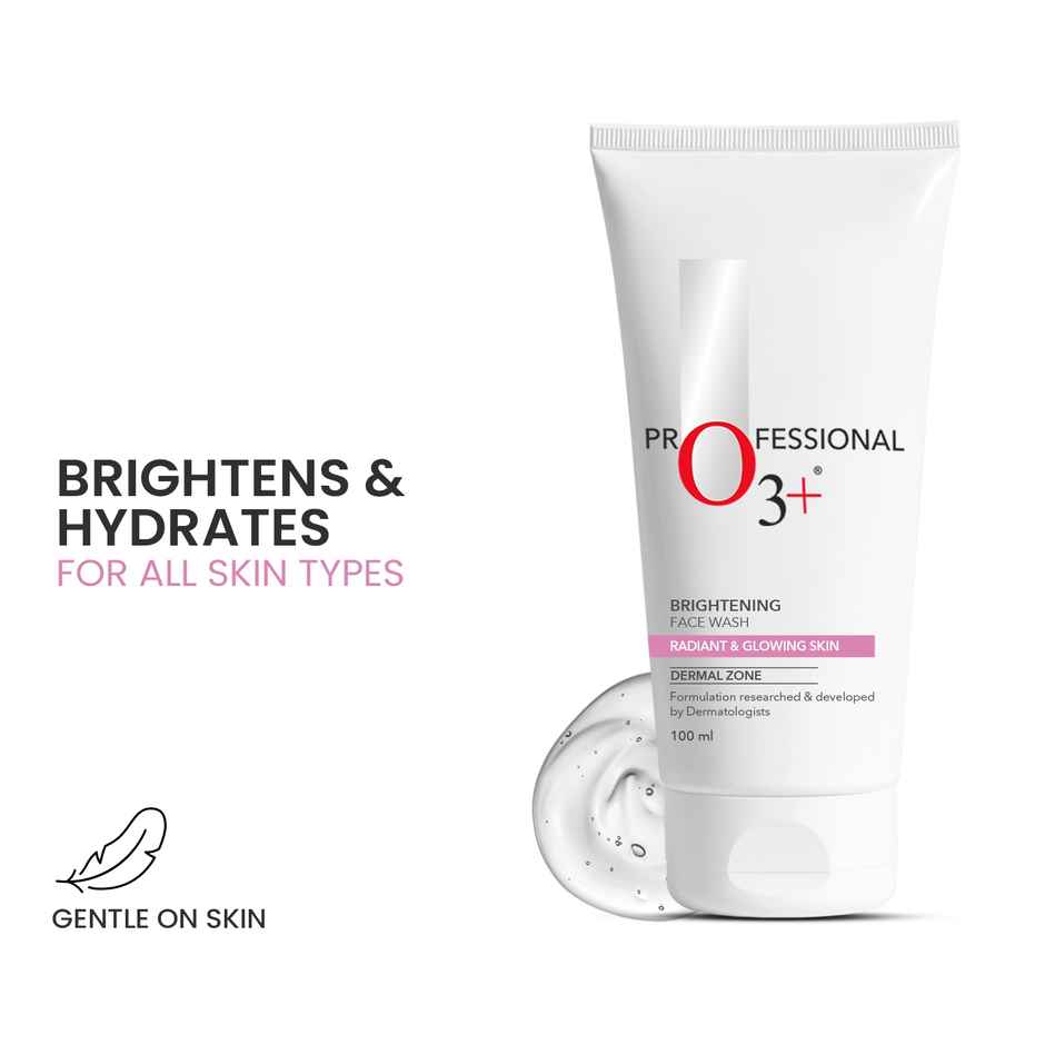 O3+ Brightening & Whitening Face Wash