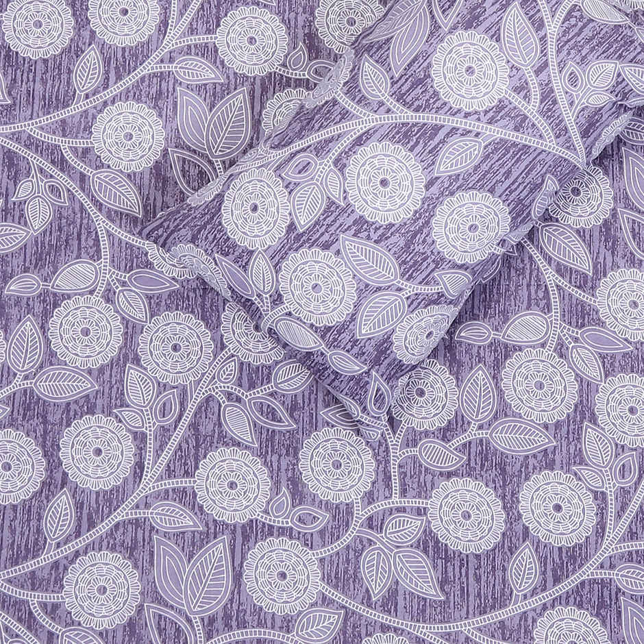 Status Value Single Bedsheet 150 cm X 200 cm Dsn 4 Dandelions Grey