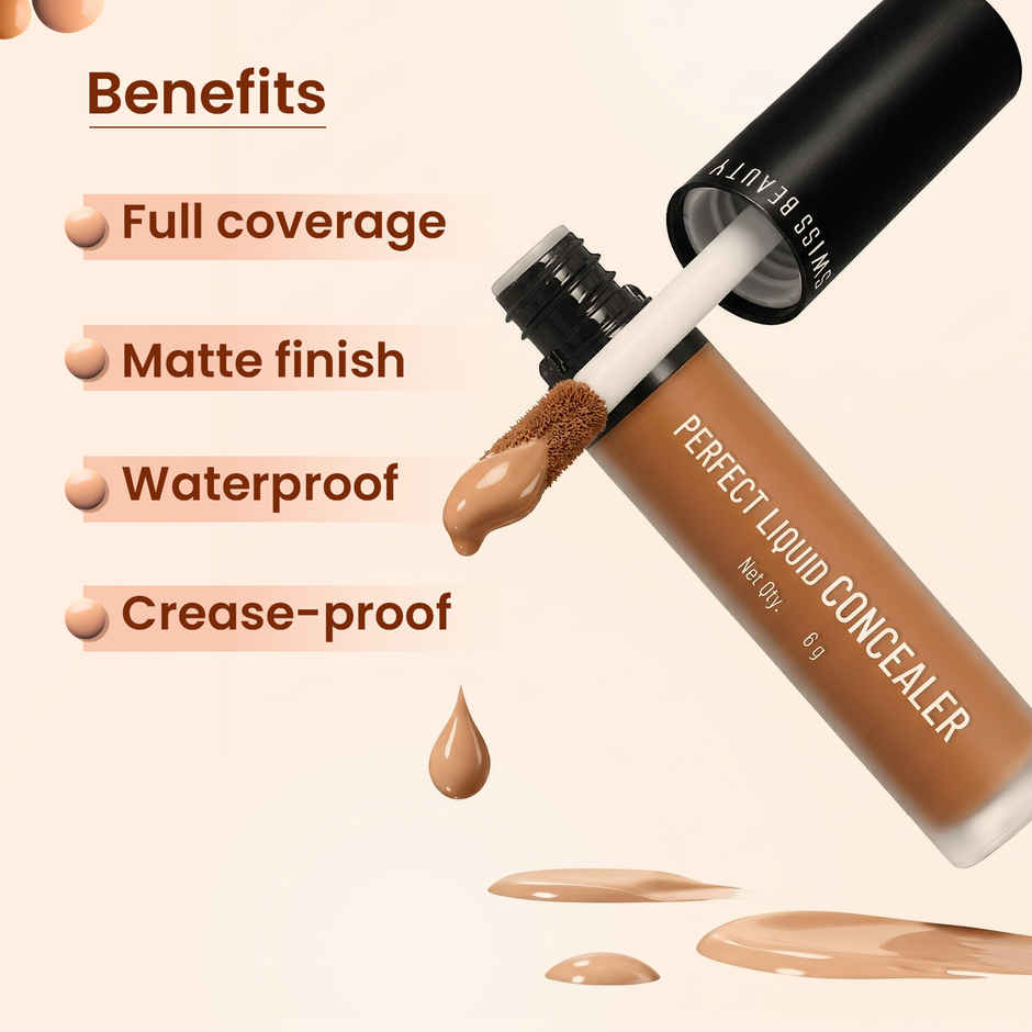 Swiss Beauty Liquid Concealer | 12 Natural