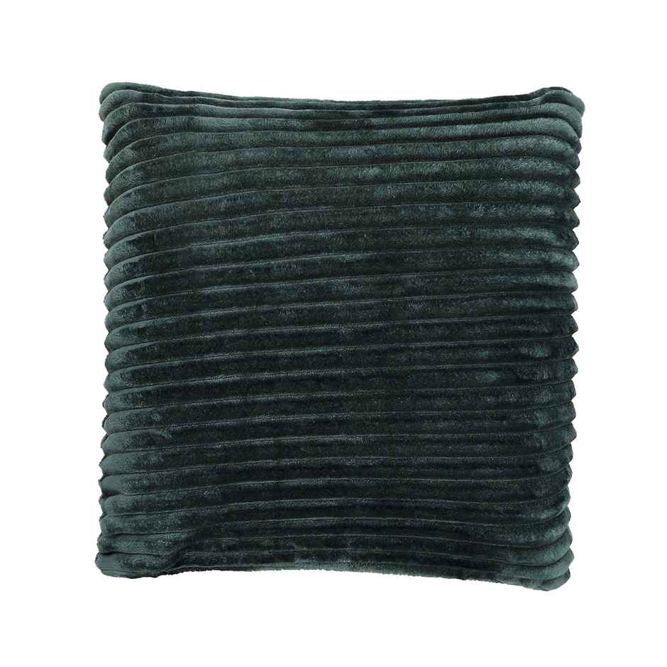 Status Ribbed Memory Foam Cushion 40 x 40 Cm - Green