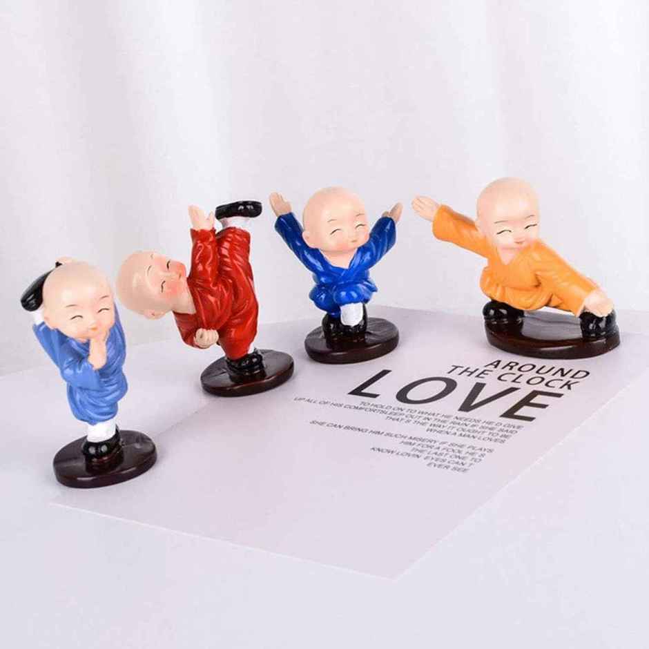 Tied Ribbons Miniature Buddha Monks