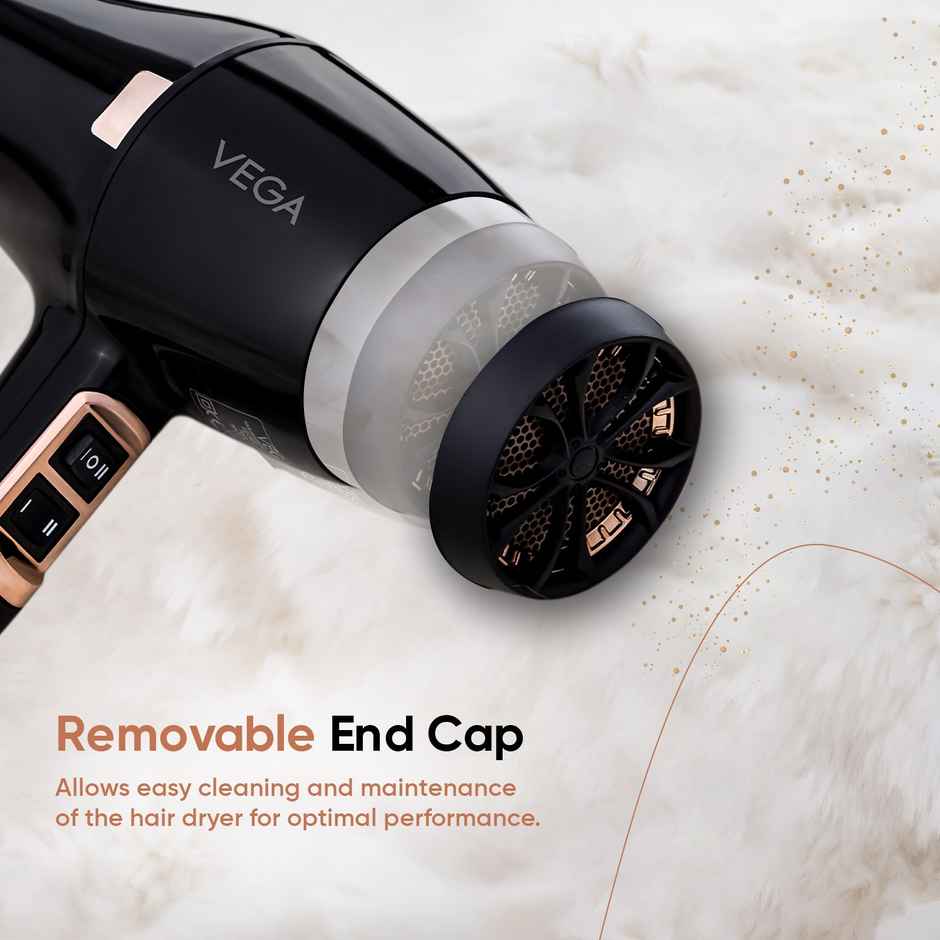 Vega Pro-Xpert 2200W Professional Hair Dryer for Women with 2 Speed/3 Heat Settings (VHDP-03)