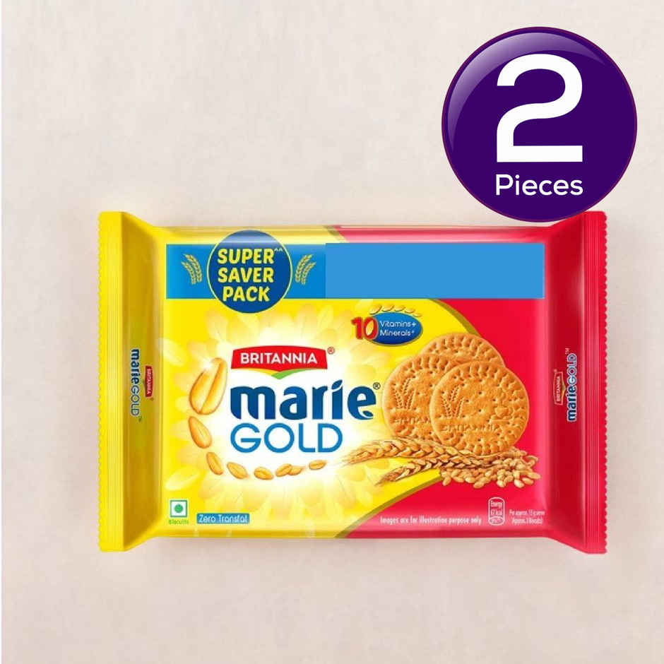 Britannia Marie Gold Biscuits Plain | Combo