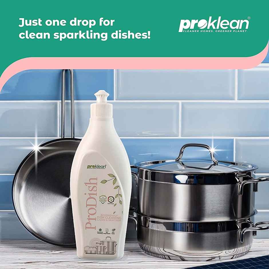 Proklean Prodish Dishwash Liquid and Sanitiser