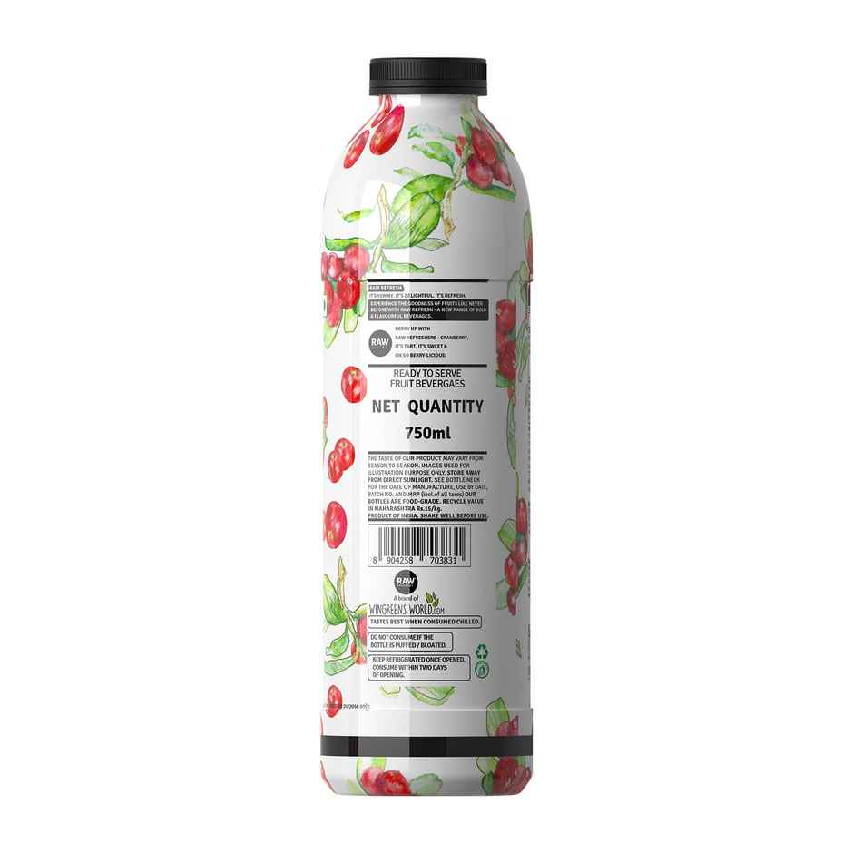 Raw Pressery Refreshers Cranberry Fruit Juice Combo 