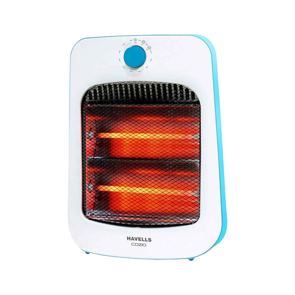Havells Cozio Quartz Heater White And Blue 800 W