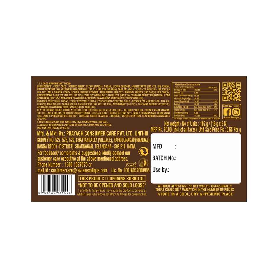 Lavian Exotique Creme Bakes | Dessert Delight