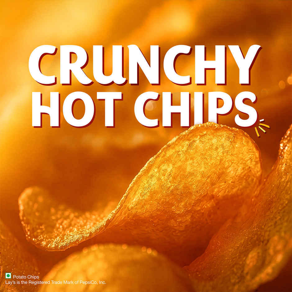 Lay's Hot Chips Style Asian Fiery Chilli Flavour Potato Chips