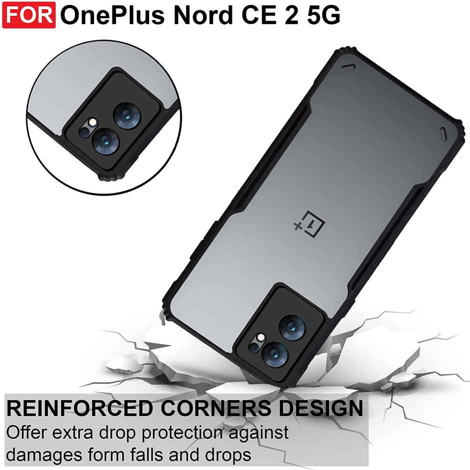 Zapcase Back Cover for OnePlus Nord CE 2 5G | Matte-Black