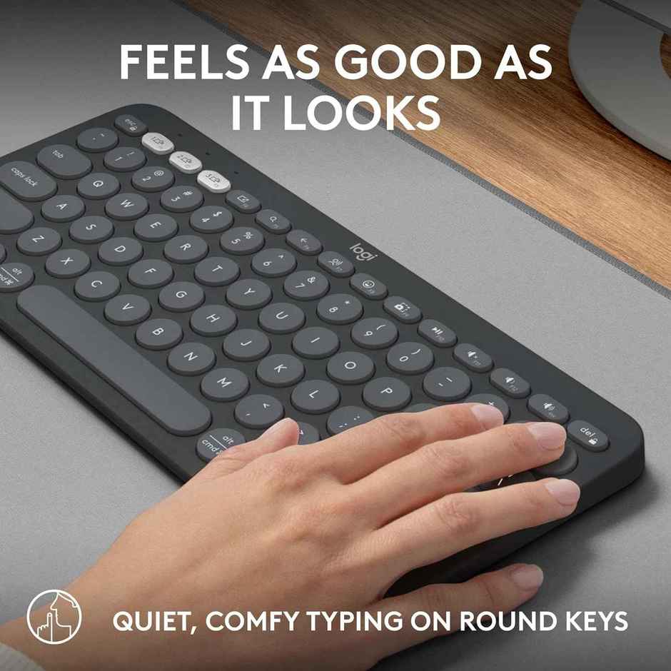 Logitech Pebble Keys 2 K380S-Graphite