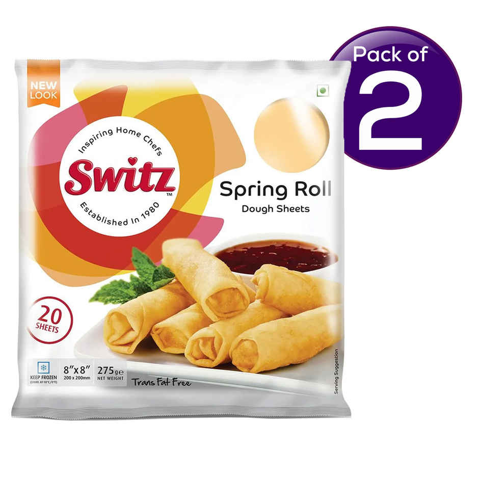 Switz Spring Roll Dough Sheets Combo