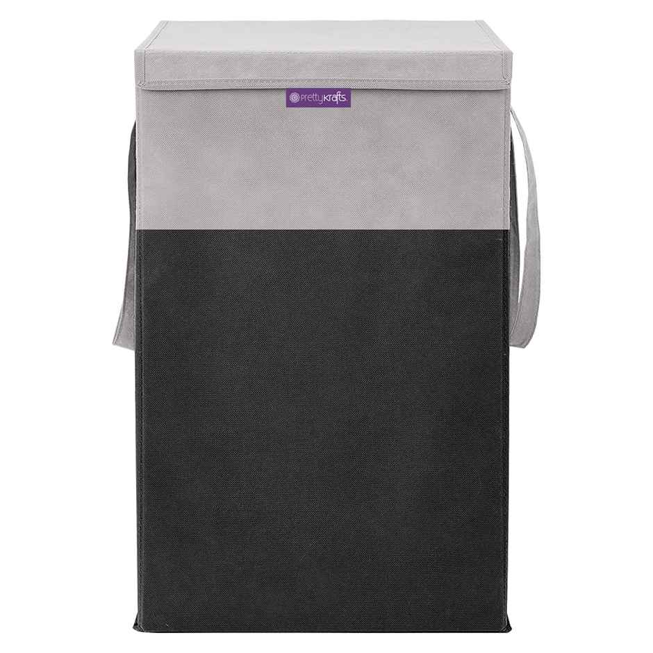 Prettykrafts 13, Square with lid Nw plain lange Black (Black)