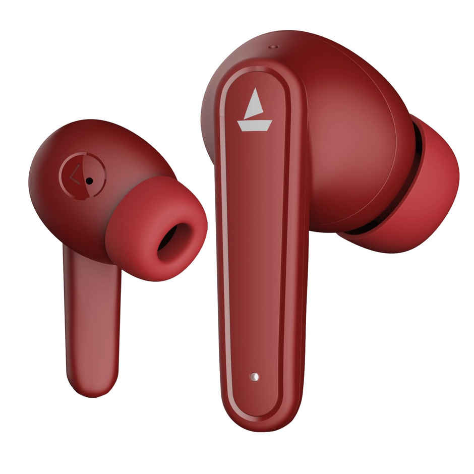 boAt Airdopes 115 in Ear TWS Earbuds With Enx & Beast Mode | Raging Red