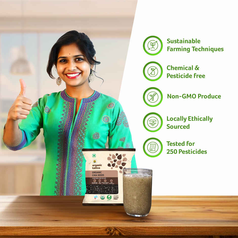 Organic Tattva Organic Chia Seeds