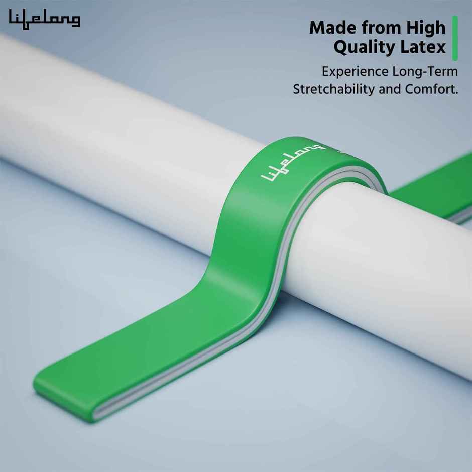 Lifelong 16-39kg Resistance Band for Workout & Pull-Up Training | Green