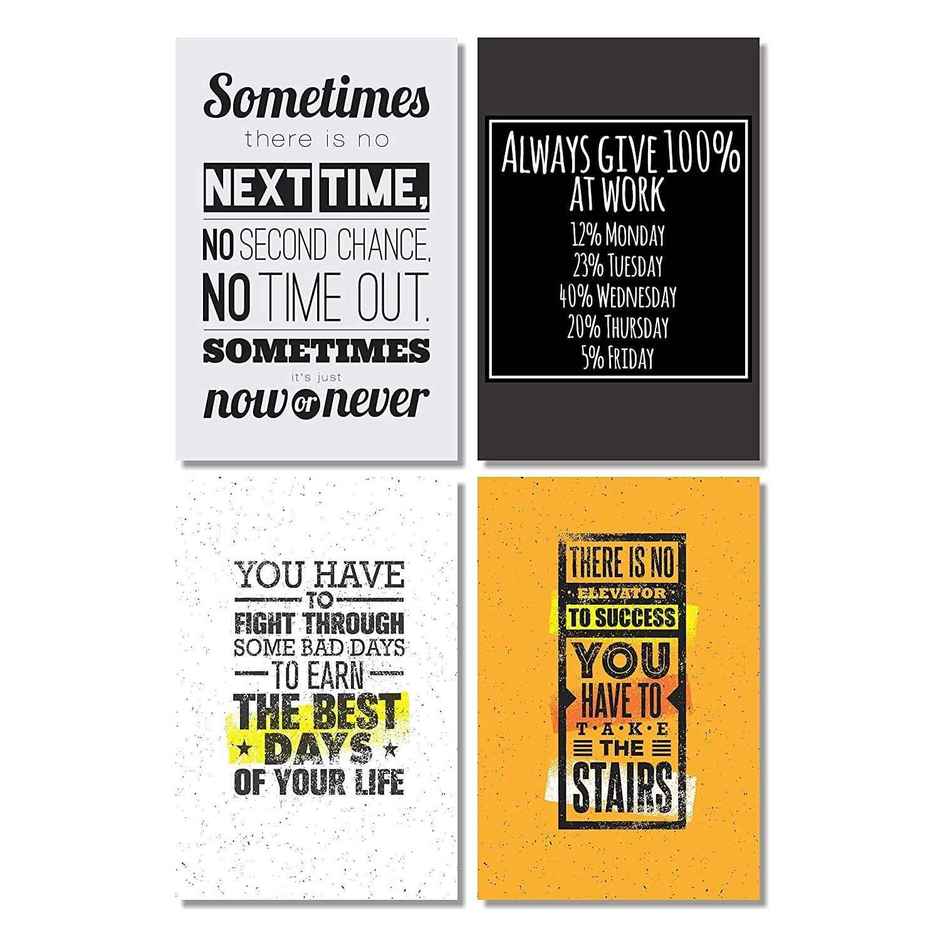 Paper Plane Design Wall Posters For Office Decor | Set of 10 | Size | 12 Inch x 18 Inch | D69