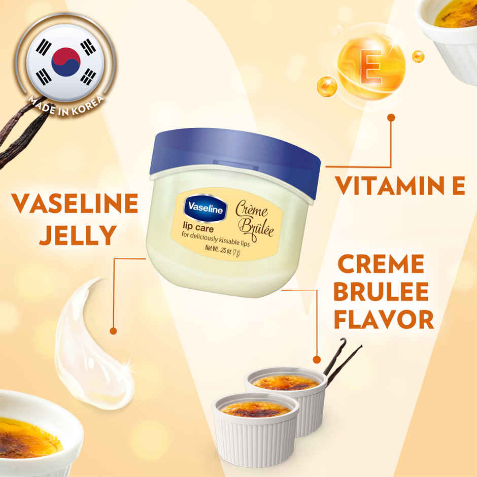 Vaseline Lip Care Creme Brulee Nude Lip Balm