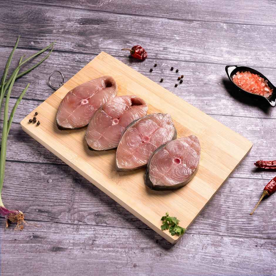 Relish Seer / Surmai / Anjal Medium Steaks | Energy - 180 kcal | Protein - 22 g / 100 g