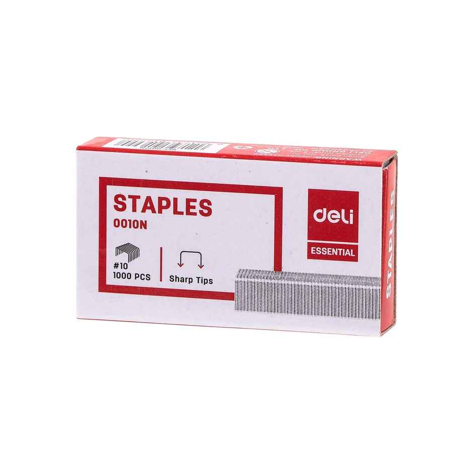 Deli Stapler, 15 Sheets, Plastic Cover, Metal Base - Assorted