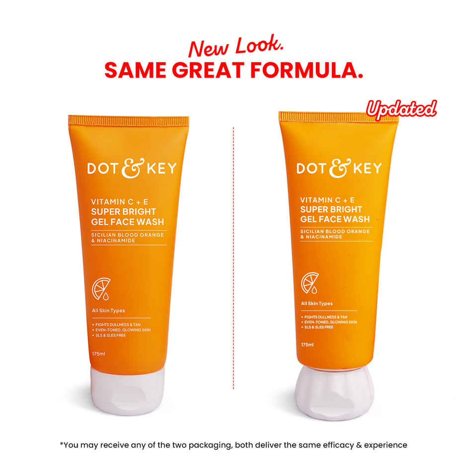 Dot & Key VITAMIN C + E Super Bright Gel Face Wash