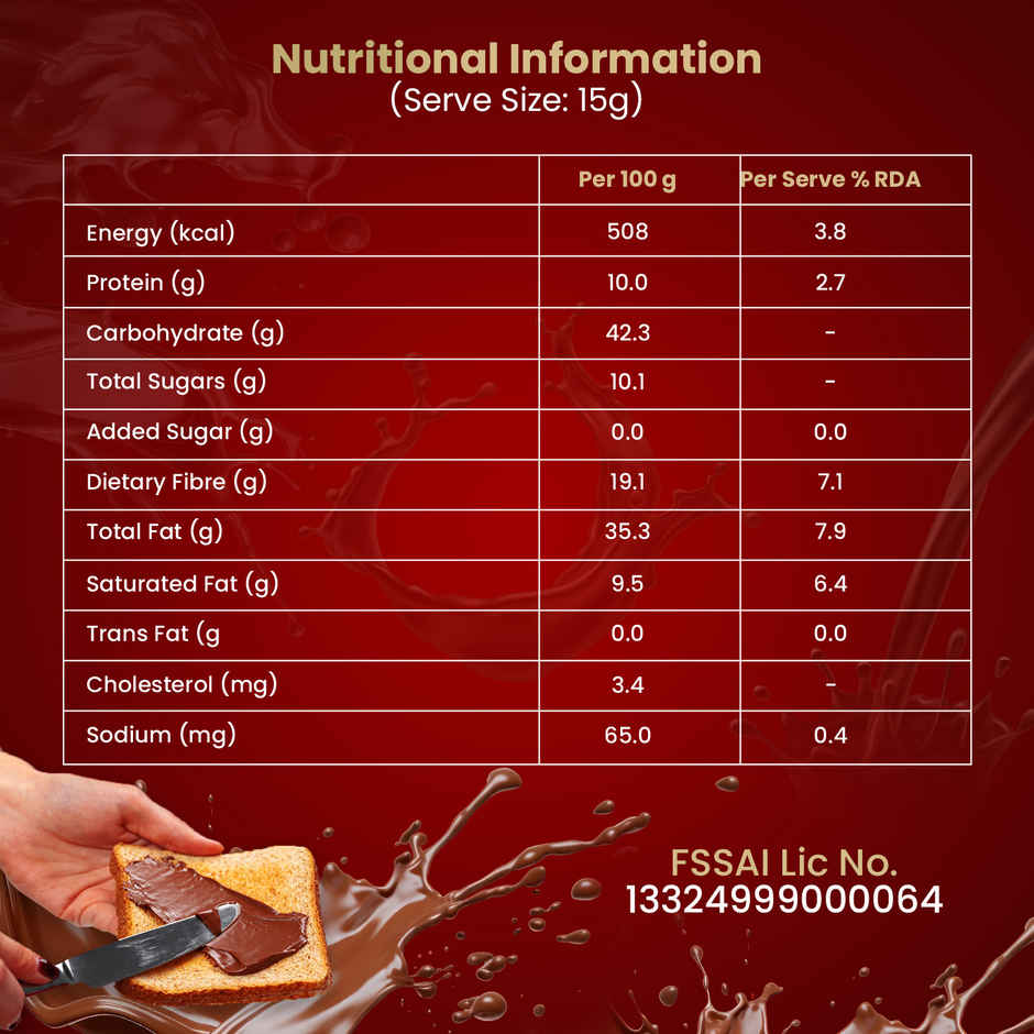 Notta Sin Choco Hazelnut Spread