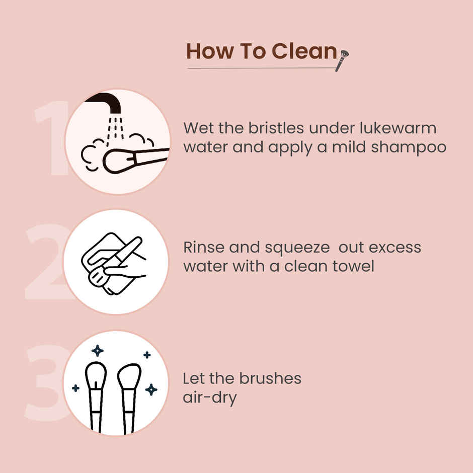 Swiss Beauty Heartistry Makeup Brush Set