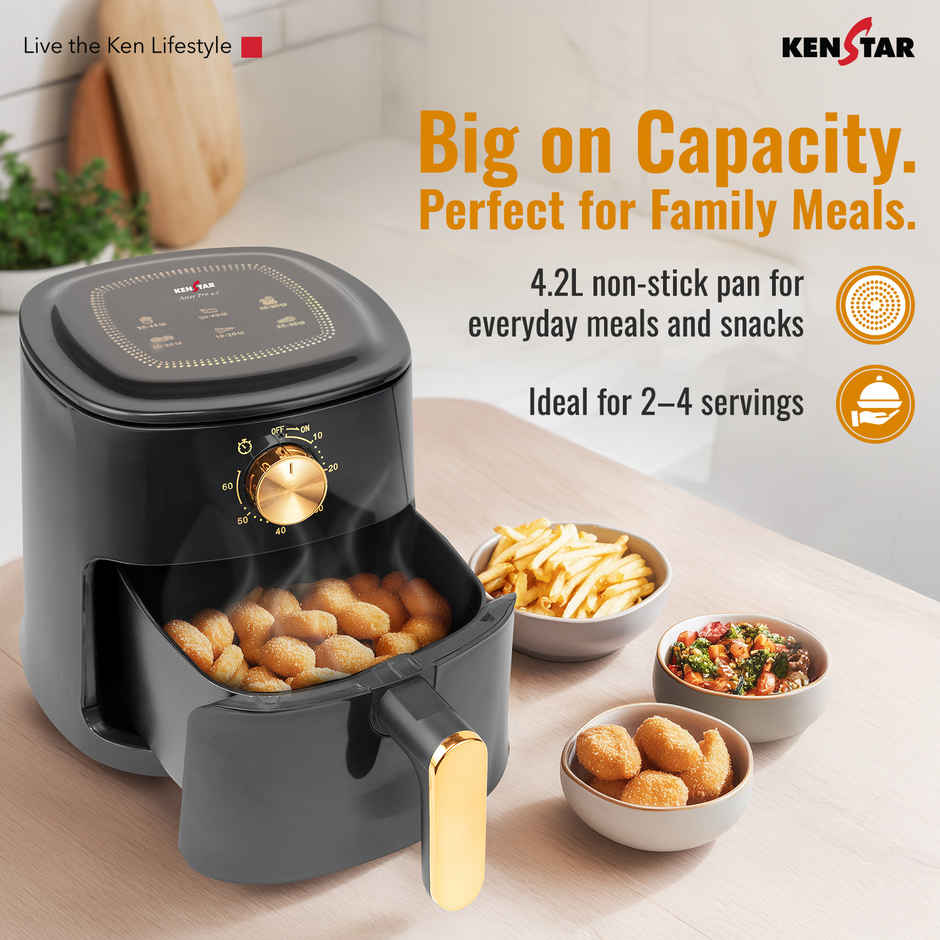 Kenstar Aster Pro 4.2 L Airfryer