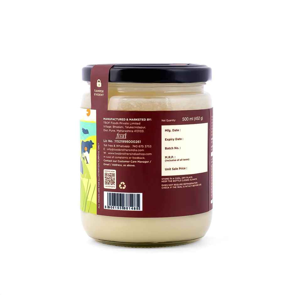 Two Brothers A2 Buffalo Ghee | Jar