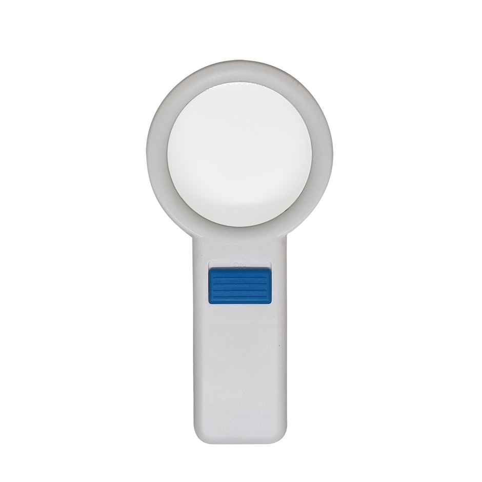 Sahyog Wellness Optical Magnifying Glass with LED-High Magnification Lights for Kids - White