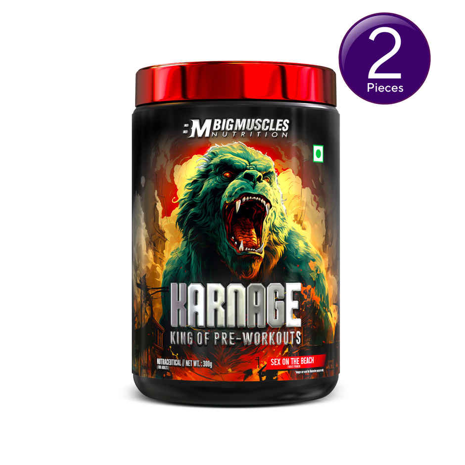 Bigmuscles Nutrition Karnage Pre-Workout Sex On The Beach Combo