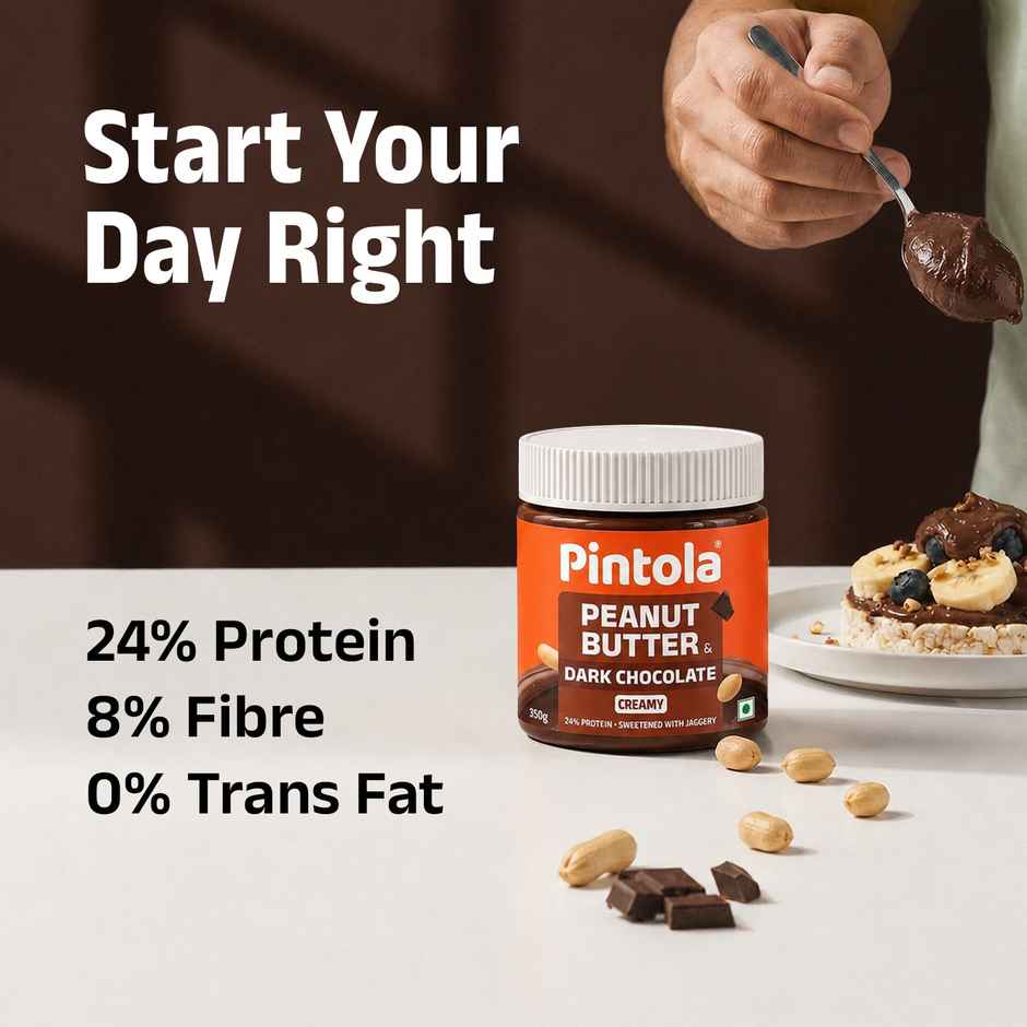 Pintola Dark Chocolate Creamy Peanut Butter