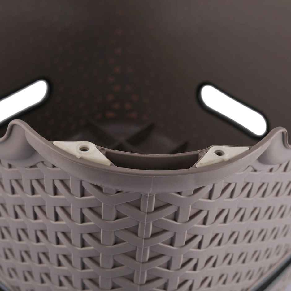 Cello Classic Perfect Posture Plastic Stool, Small, Brown Plastic Stool for Sittng Ideal for Office