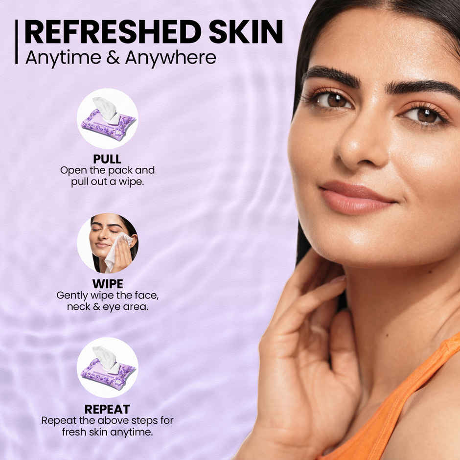 Insight Cosmetics Refreshing Lavender Wet Wipes