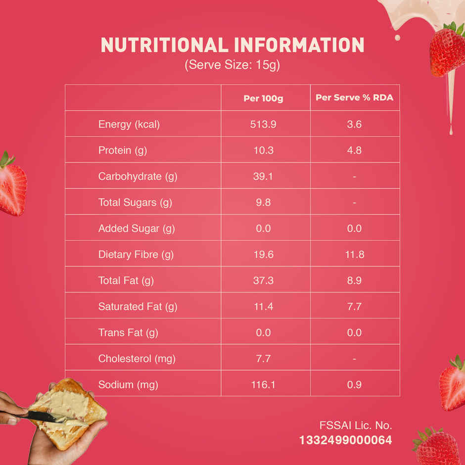Notta Sin Choco Strawberry Spread