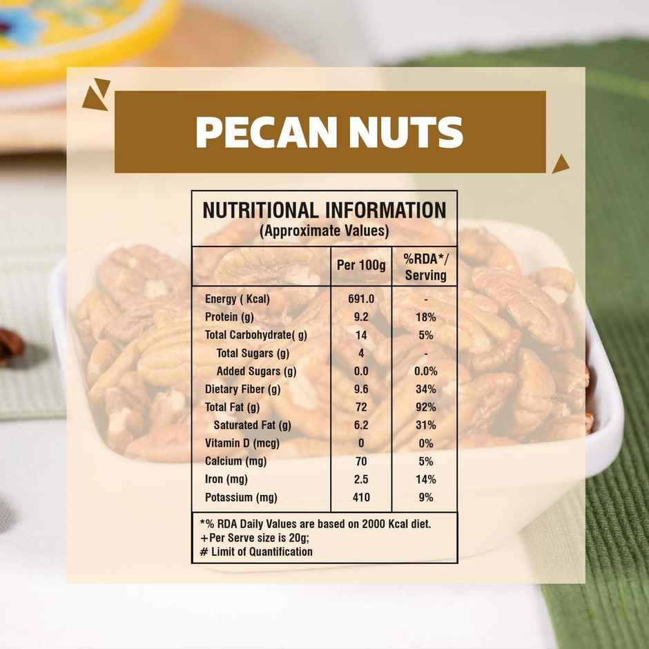 Wonderland Foods Vrat Pecan Nuts | CBD