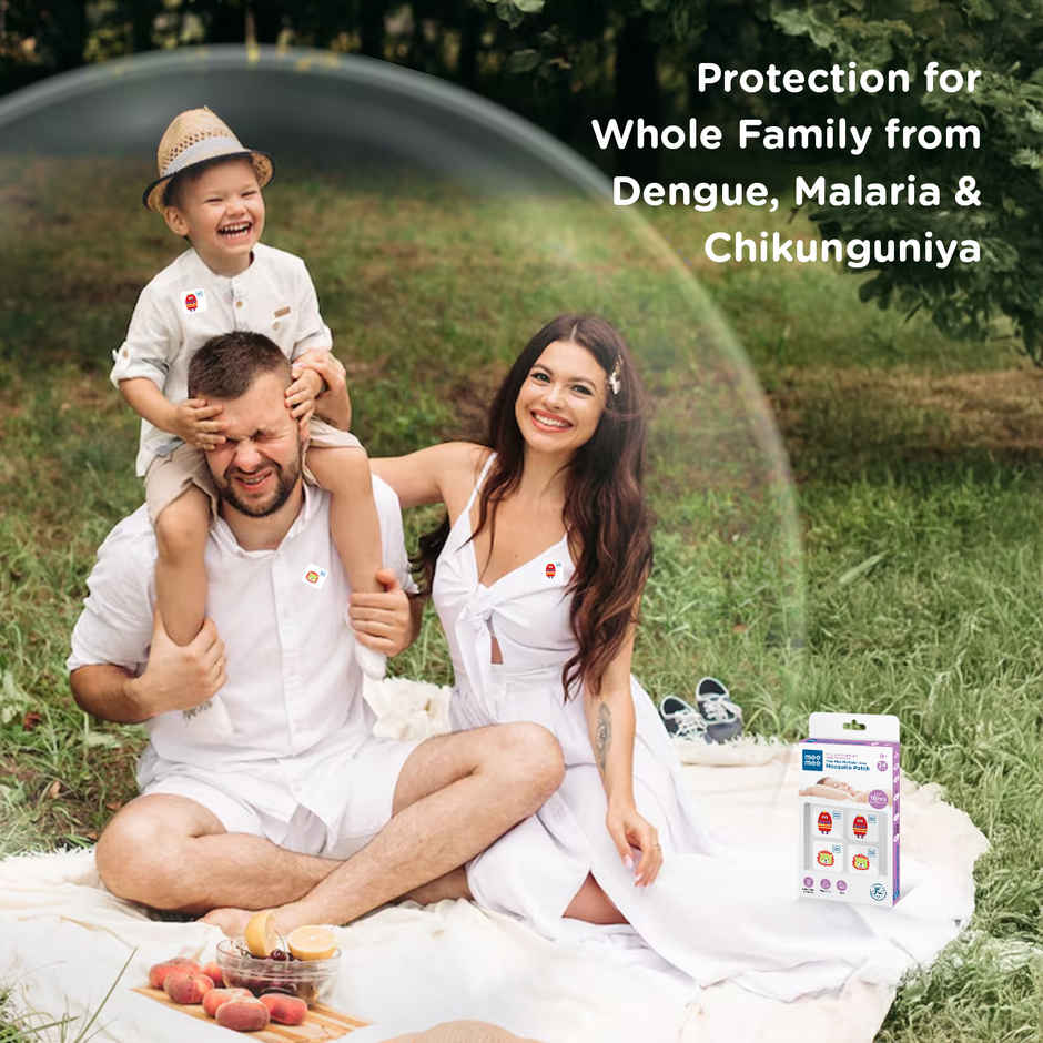 Mee Mee 100% Natural Mosquito Repellent Patches With 16 Hour Protection