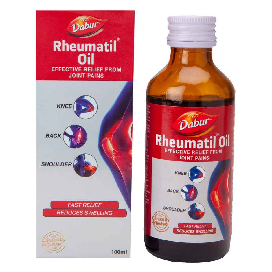 Dabur Rheumatil for Joint Pain Relief Oil 100mL