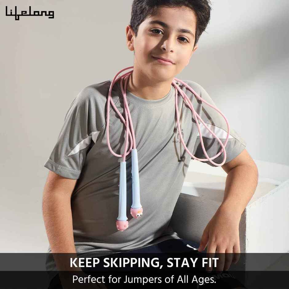 Lifelong Skipping Rope 290cm for Workout | Blue