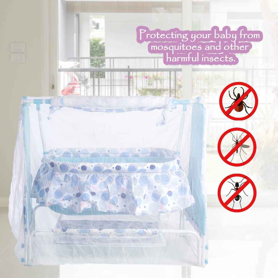 Mee Mee Mesh Multipurpose Mosquito Net For Stroller/Car Seat/Cradle | Large
