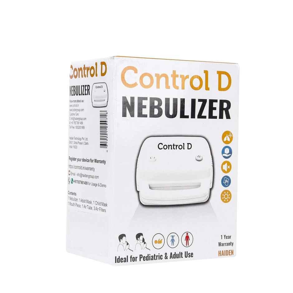 Control D Compressor Complete Kit with Child and Adult Mask Nebulizer