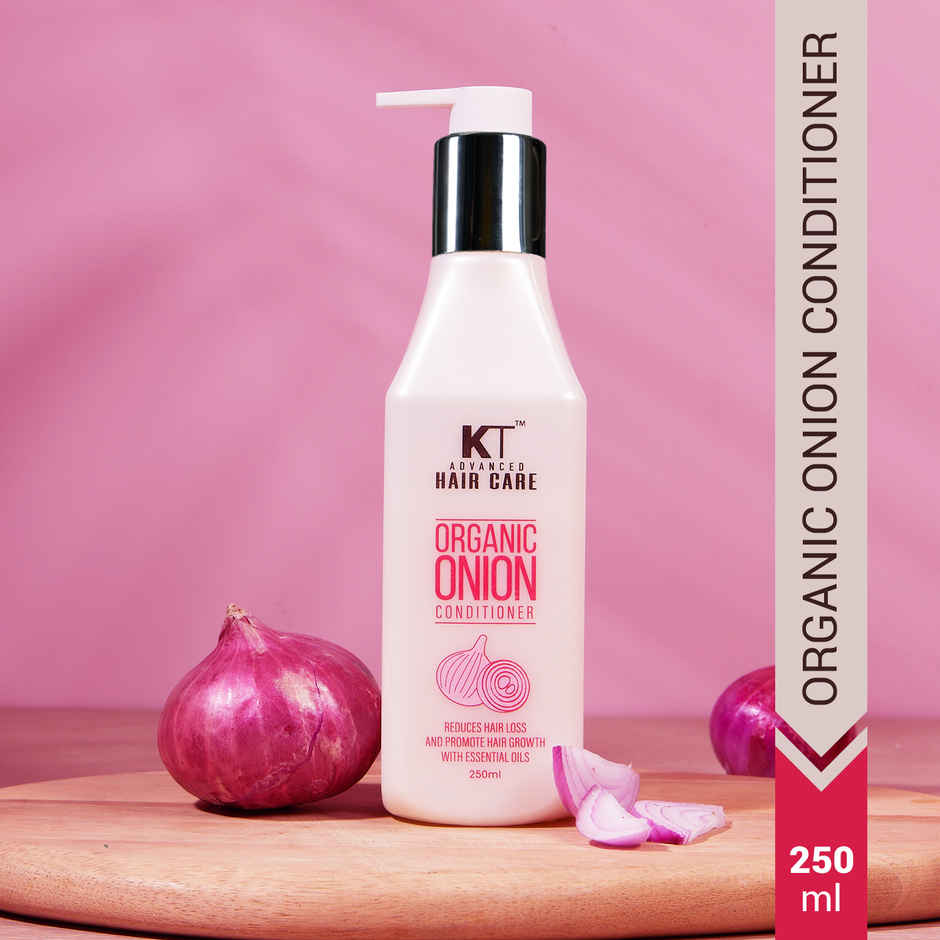 KT Professional Organic Onion Conditioner with Essential Oils & Aloe Vera