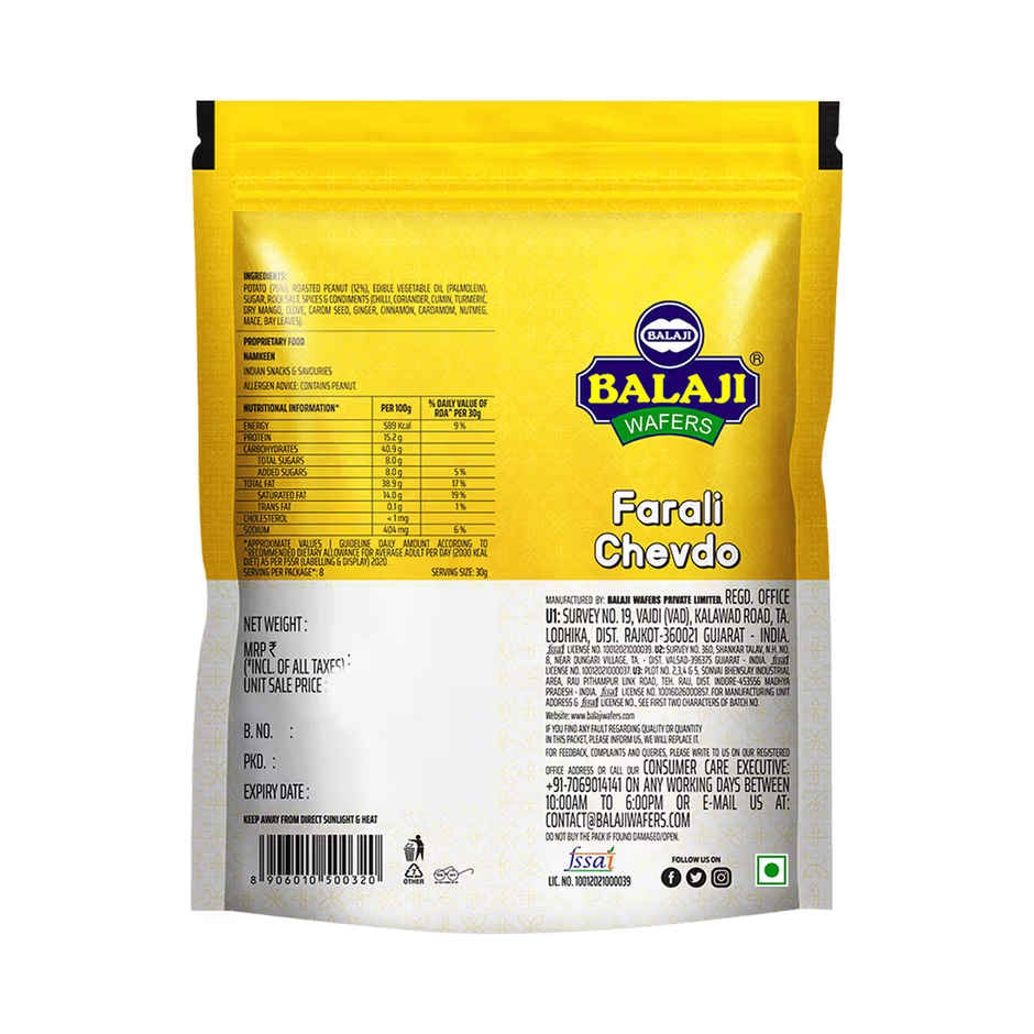 Balaji Farali Chevdo