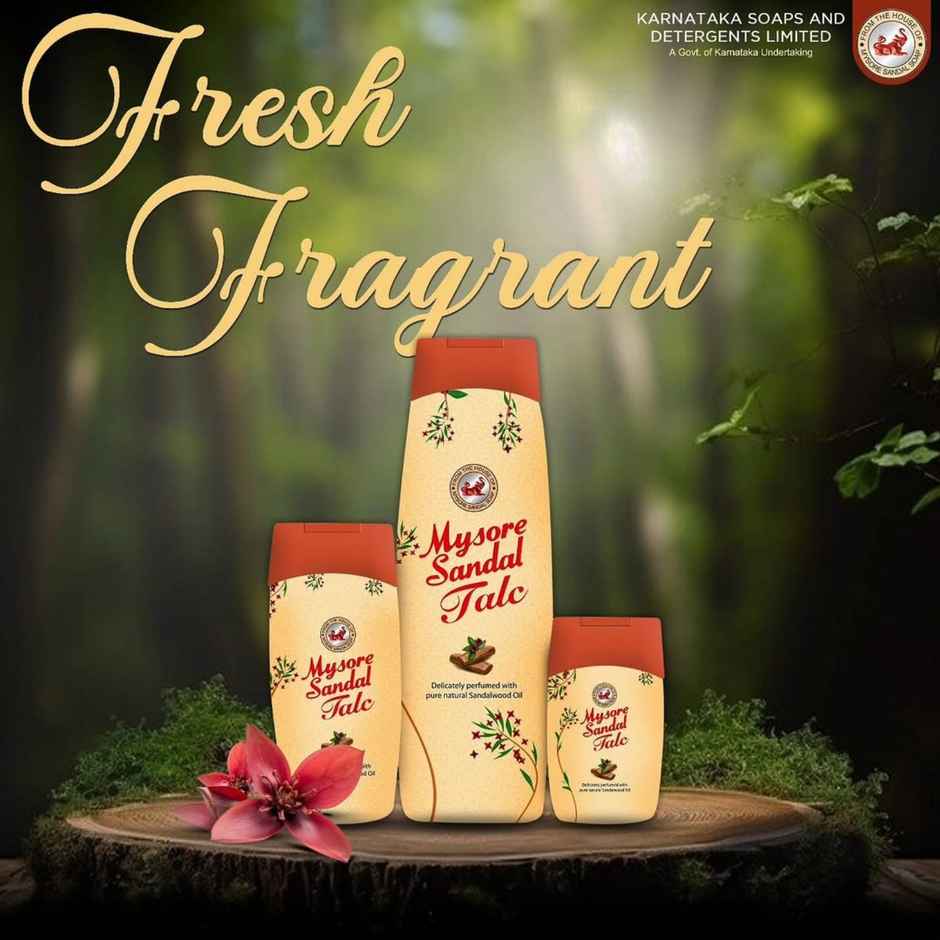 Mysore Sandal Talc Powder
