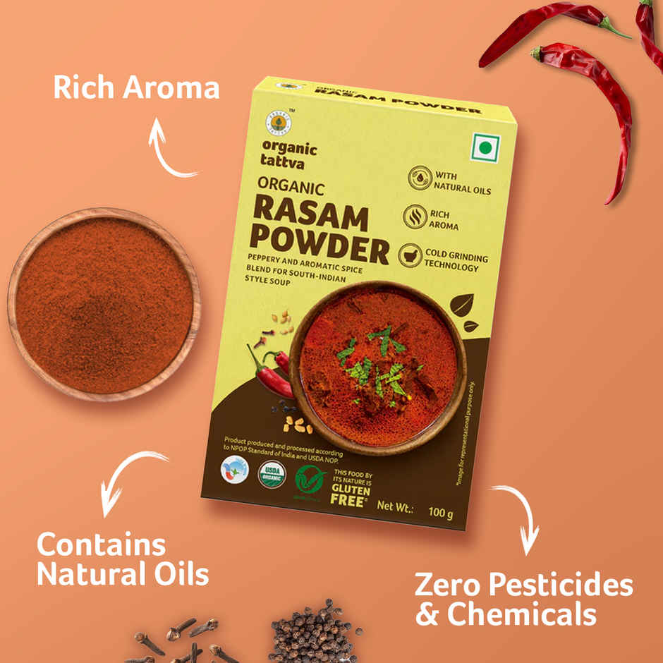 Organic Tattva Rasam Powder