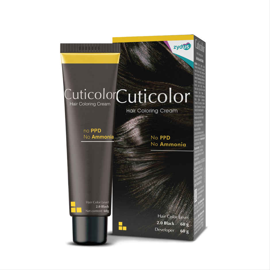 Cuticolor Hair Colouring Cream | Black