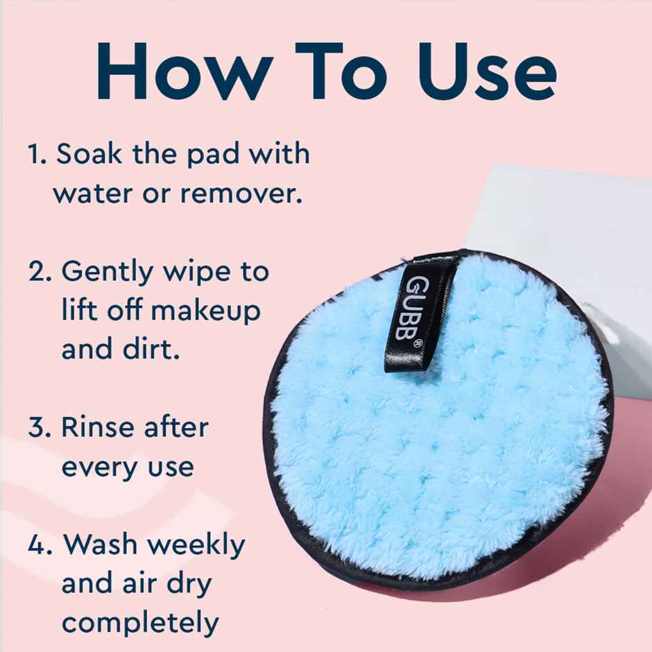 GUBB Makeup Remover Puff | Pack of 2