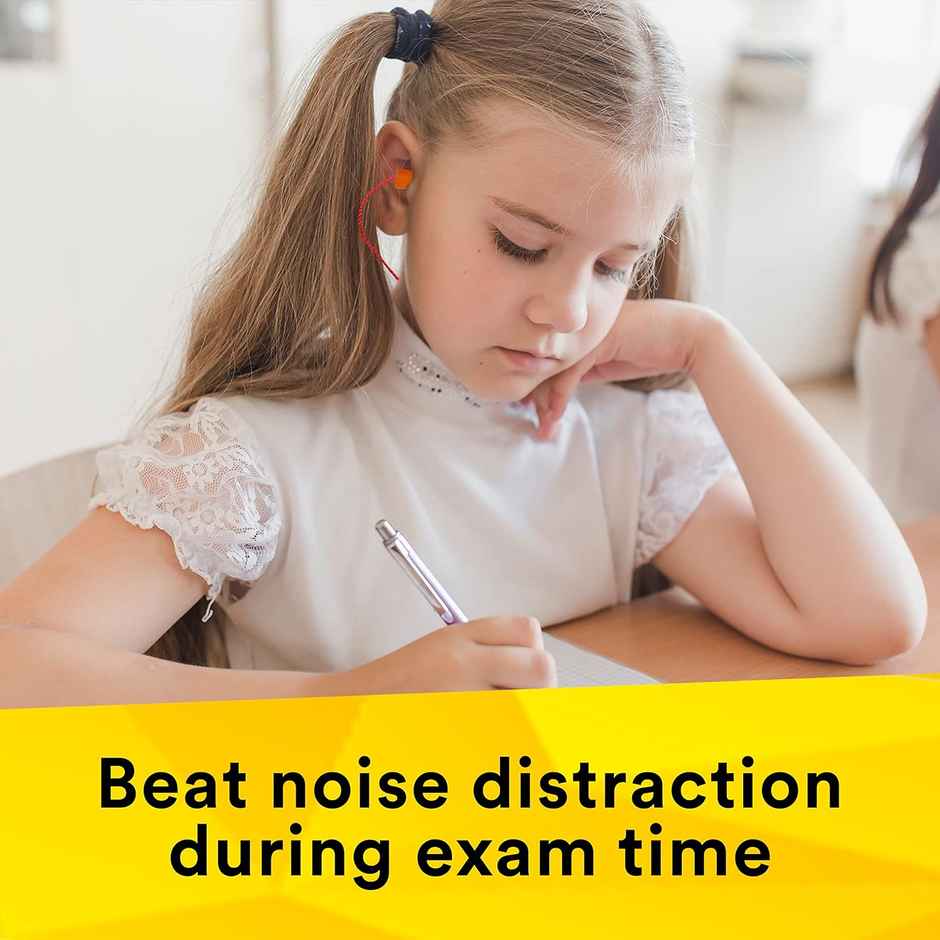 3M 1110 Corded Foam EarPlugs, Extra Soft, Sound Block Up To 29 Decibel