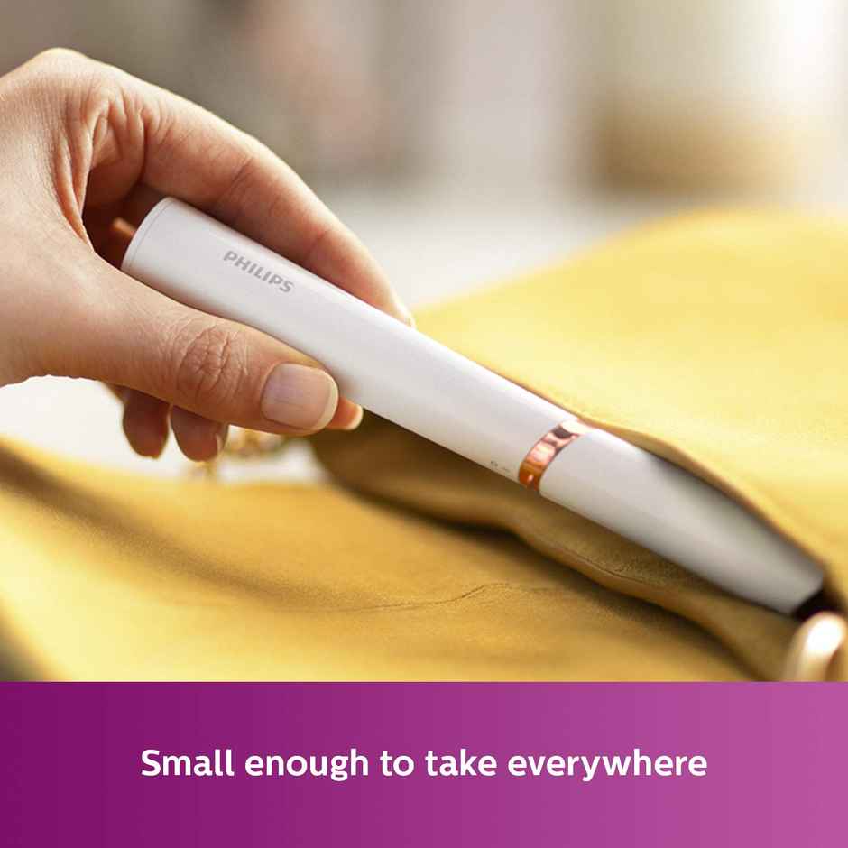 Philips Female Touch-ups Precision Trimmer|Eyebrows & Facial Trimmer for Women|HP6388/00